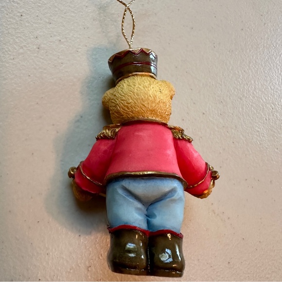 Cherished Teddies 1996 Soldier Bear Ornament - Picture 2 of 3